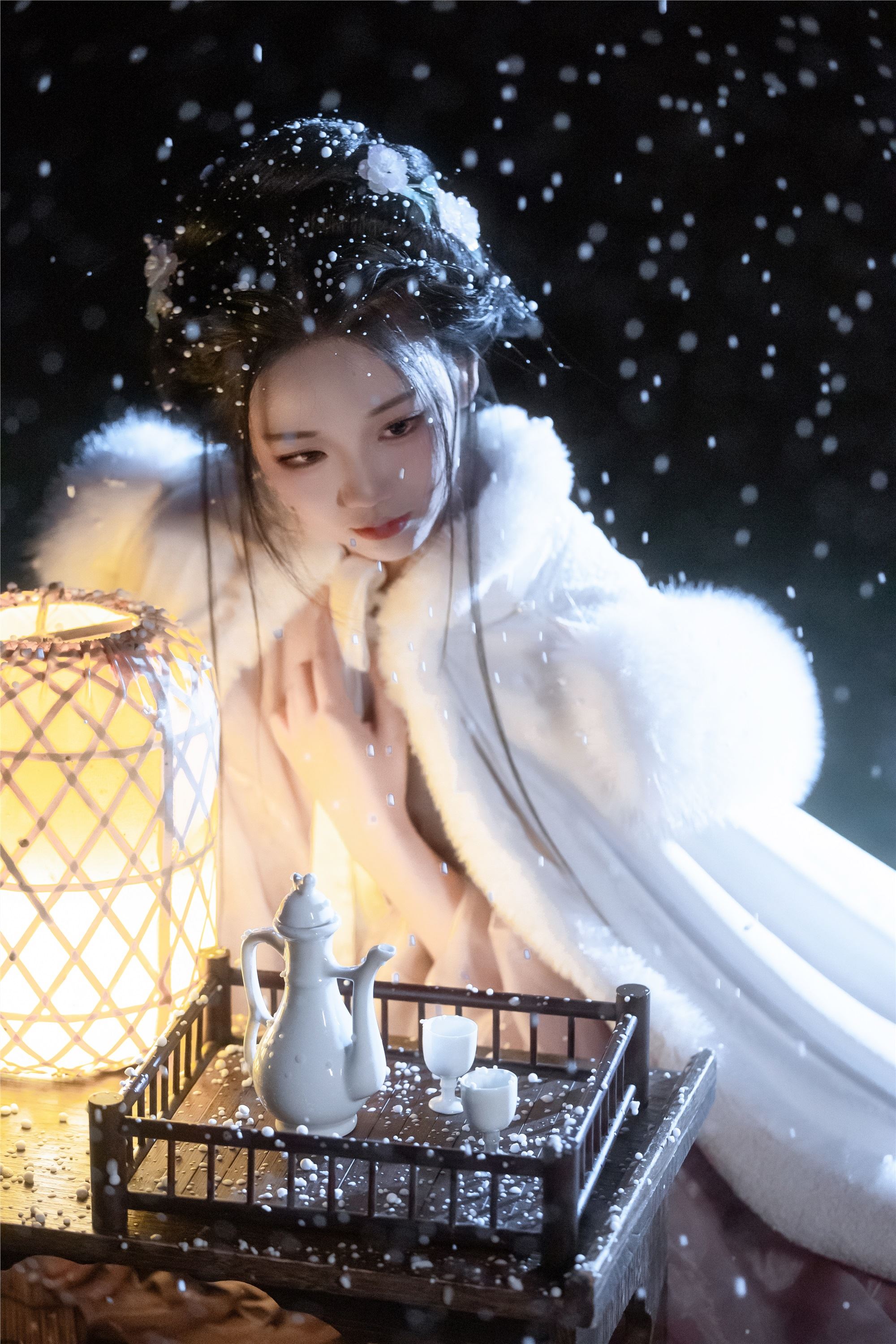 YITUYU 艺图语 2025.03.06 风雪夜归人 晚江亭